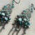 Ocean Night Pearl Chandelier Earrings Gunmetal Artisan Made in the USA Per Pair