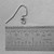 Shepherds Hook Flat Ball Earwires 17x22mm Stainless Steel Q30 Pair Per Pkg
