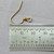 Shepherds Hook Ball Earwires 17x22mm Gold Plated Stainless Steel Q10 Pair Per Pkg