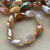 25x14mm Electroplated Carnelian Faceted Teardrop Semi Precious Stone Beads Per Strand