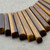 Tiger's Eye Cleopatra Graduated Daggers Stone Beads 13Pcs Per Strand