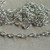 7x5mm Oval Link Chain Shiny Silver Plated Brass Unsoldered Per Foot