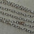 7x5mm Oval Link Chain Shiny Silver Plated Brass Unsoldered Per Foot