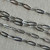 6x3mm Flat Paperclip Chain Soldered Platinum Plated Per Foot
