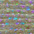 Violet Aurora Faceted Barrel 9x8mm Chinese Crystal Glass Beads Per Strand