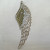 Large Wing Filigrees 145x55mm Antique Copper Plated Alloy Q8 Per Pkg
