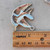 Costa’s Hummingbird Pendant Artisan Hand Painted Bird 53x45mm Per Pc