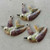 Costa’s Hummingbird Pendant Artisan Hand Painted Bird 53x45mm Per Pc