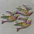 Maeve Swallow Bird Pendant Sparrow Artisan Hand Painted Per Pc