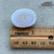 28x22mm Beaded Pearlized Resin Cabochon Per Pc