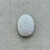 28x22mm Beaded Pearlized Resin Cabochon Per Pc