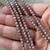 4mm Faceted Fire Polish Czech Glass Beads Dusty Rose Patina Q50 Per Strand