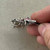 2 Inch Pink Hummingbird Brooch Pin Glass Rhinestone Silver Per Pc