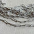 7x3mm Paperclip Cable Chain Soldered Antique Silver Plated Per Foot