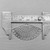 Filigree Fan 13 to 1 Loop Chandelier Links 22x40mm Silver Plated Alloy Q4 Per Pkg