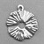 Lotus Leaf Pad Charms 20x18mm Antique Silver Plated Alloy Q4 Per Pkg