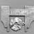 Lotus Leaf Pad Charms 20x18mm Antique Silver Plated Alloy Q4 Per Pkg