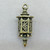 Tibetan Style Dragonfly Lantern Charms 35x15mm Antique Brass Plated Alloy Q4 Per Pkg