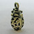 Tibetan Style Lantern Charms 24x14mm Antique Brass Plated Alloy Q4 Per Pkg