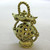 Tibetan Style Lantern Pendants 44x28mm Brass Plated Alloy Q1 Per Pkg