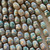 14x10mm Antique Jade Dragon Barrel Beads Dzi Agate Tibetan Style Smooth Q12 Per Strand