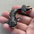 BIG 3 Inch Black Koi Gold Fish Brooch Pin Rhinestone Per Pc