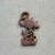 43x27mm Flamingo in the Everglades Stamping Raw Solid Brass Per Pc