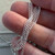 2.5x2mm Small Curb Chain Shiny Silver Plated Brass Soldered Per Foot