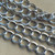 20x15mm Aluminum Curb Chain Textured Per Foot