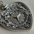 59x44mm Tale As Old As Time Heart Pocketwatch Pendants Antique Silver 2Pcs Per Pkg