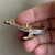 2.25 Inch Orca Whale Brooch Pin Rhinestone Gold Per Pc