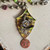 Patina Birdhouse Collage Necklace DIY Jewelry Kit Per Kit