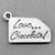Chocolate Bar Charms 20x10mm Antique Silver Plated Alloy Q6 Per Pkg