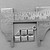 Chocolate Bar Charms 20x10mm Antique Silver Plated Alloy Q6 Per Pkg