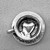 Heart Latte Art Coffee Cup Charms 15x8mm Antique Silver Plated Alloy Q6 Per Pkg