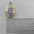 Victorian Style Oval Charms 26x15mm Antique Silver Gold Plated Alloy Q2 Per Pkg