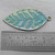 Denim Feather Leaf Pendants 59x28mm Antique Brass Plated Alloy Q2 Per Pkg