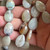 19x13mm Flower Amazonite Faceted Teardrop Beads Semi Precious Beads Per Strand