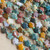 15mm Ocean Jasper Flower Beads Semi Precious Stones Per Strand