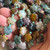 15mm Ocean Jasper Flower Beads Semi Precious Stones Per Strand