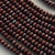 8x5mm Dark Poppy Jasper Faceted Rondelle Semi Precious Stone Beads Per Strand