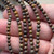 4mm Bamboo Jasper Smooth Round Semi Precious Stone Beads Per Strand