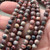 6mm Leopardskin Jasper Round Semi Precious Stone Beads Per Strand