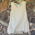 Oatmeal Long Tank Top Ruffles Roomy Sleeveless Undershirt Sassybling