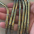 6mm Zigzag Heishi Hematite Pyrite Semi Precious Stone Beads Per Strand