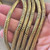 6mm Zigzag Heishi Hematite Gold Semi Precious Stone Beads Per Strand