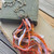 Fall Vibes Today Sari Ribbon Tassel Necklace Beaded Chain Artisan Made Per Pc
