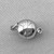 Magnetic Round Clasps 16x10mm Antique Silver Plated Alloy Q4 Per Pkg