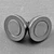 Magnetic Round Clasps 16x10mm Matte Antique Silver Plated Alloy Q4 Per Pkg