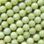 6mm Dyed Jade Lime Green Faceted Round Ball Semi Precious Stone Beads Per Strand